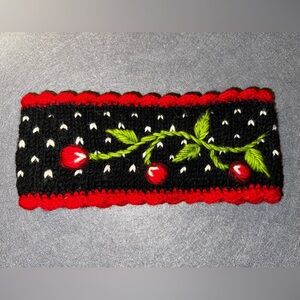 Floral Embroidered headband